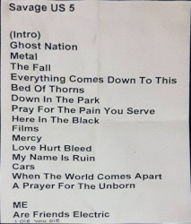Gary Numan Toronto Opera House Setlist 2017